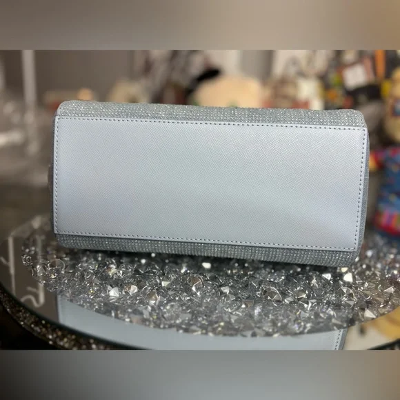 Kate Spade Madison Studded Denim Small Dolly Duffle NWT - Picture 12 of 17